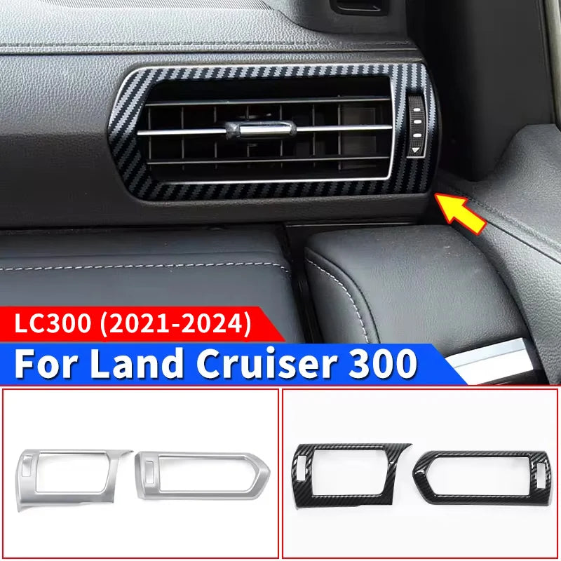 Interior Vents cover For Toyota Land Cruiser 300 2021-2024