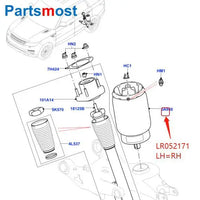 Thumbnail for Rear Air Suspension Spring Bag for Land Rover Range Rover L405 13- RR Sport L494 14- Shock Absorber Bag LH LR052171 RH LR044853