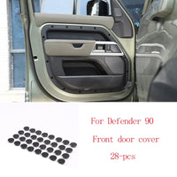 Thumbnail for Aluminum Alloy Door Screws Protection Decorative Covers For Land Rover Defender L663 90 110 130 2020-2026