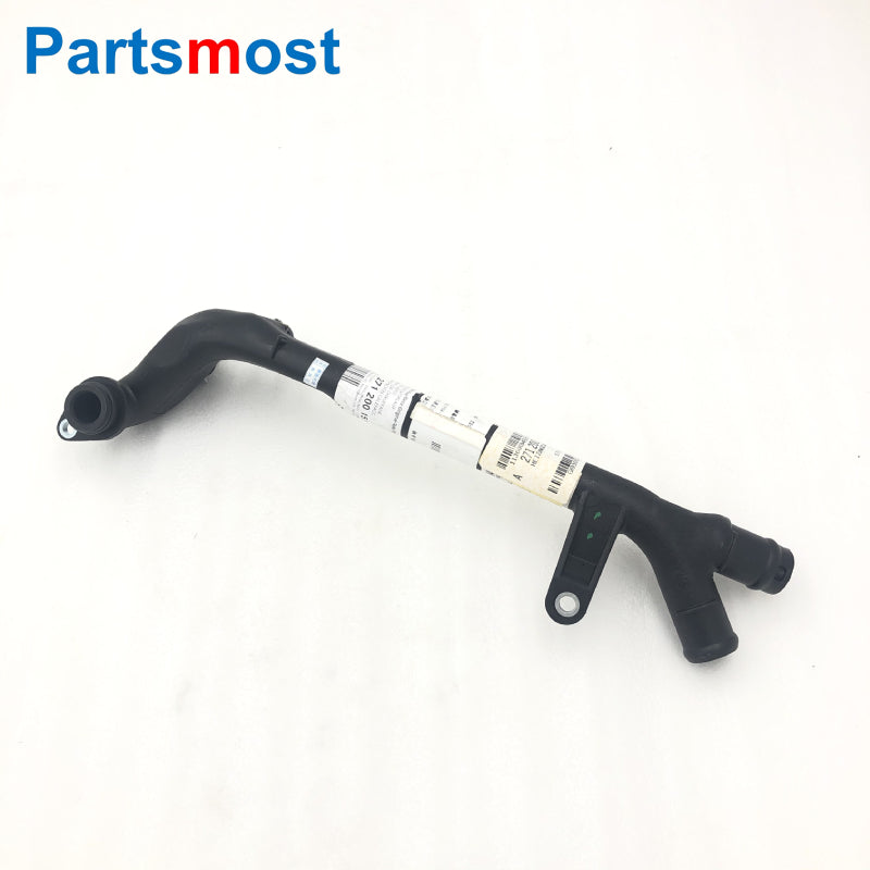 Engine Coolant Water Pump Pipe Feed Line to Cylinder Head Inlet Tube For Mercedes W203 C230 2003 to 2005 A2712001152 2712001552