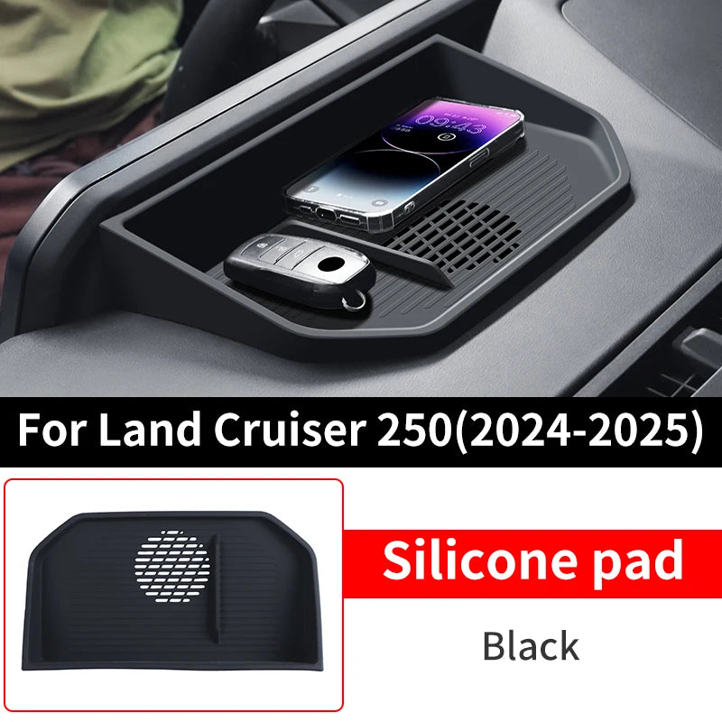 Center Dashboard Console Storage Protection Sleeve For Toyota Land Cruiser 250 2024 2025 Prado LC250