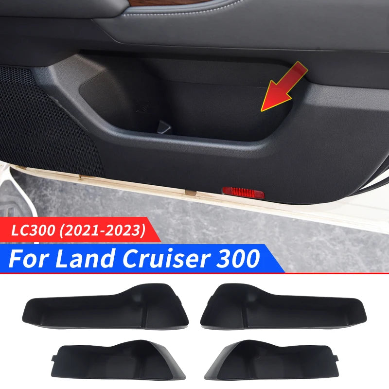 Car Door Storage Box Modified Door Slot for Toyota Land Cruiser Lc300 J300 2021 2022 2023