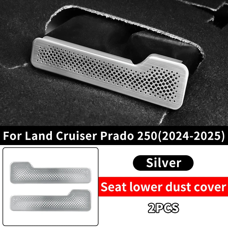 Seat Bottom Air Vent Dust Cover For Toyota Land Cruiser 250 2024 2025 Prado LC250