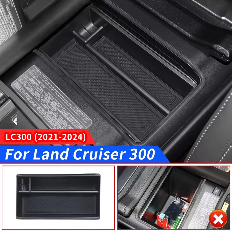 Armrest box refrigerator storage box For Toyota Land Cruiser 300  2022