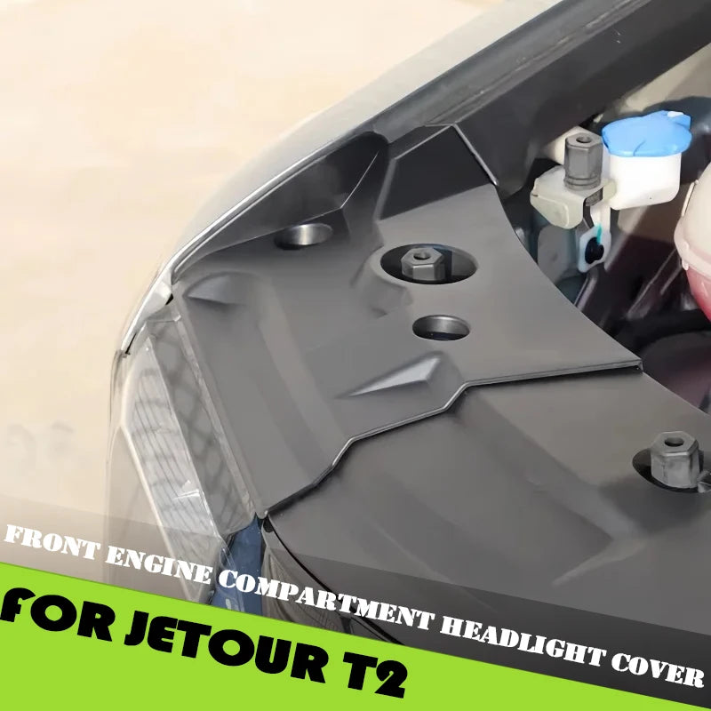 Front Engine Compartment Headlight Cover Suitable for JETOUR Traveler T2