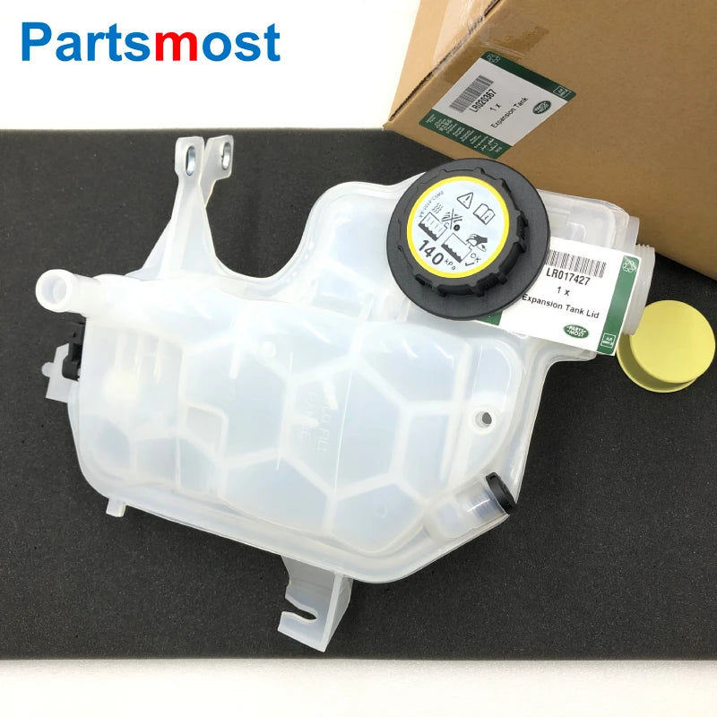 Expansion Tank With Cap 140kPa for Land Rover LR3 LR4 Range Rover Sport Radiator Coolant Container PCF500015 LR020367 / LR017427