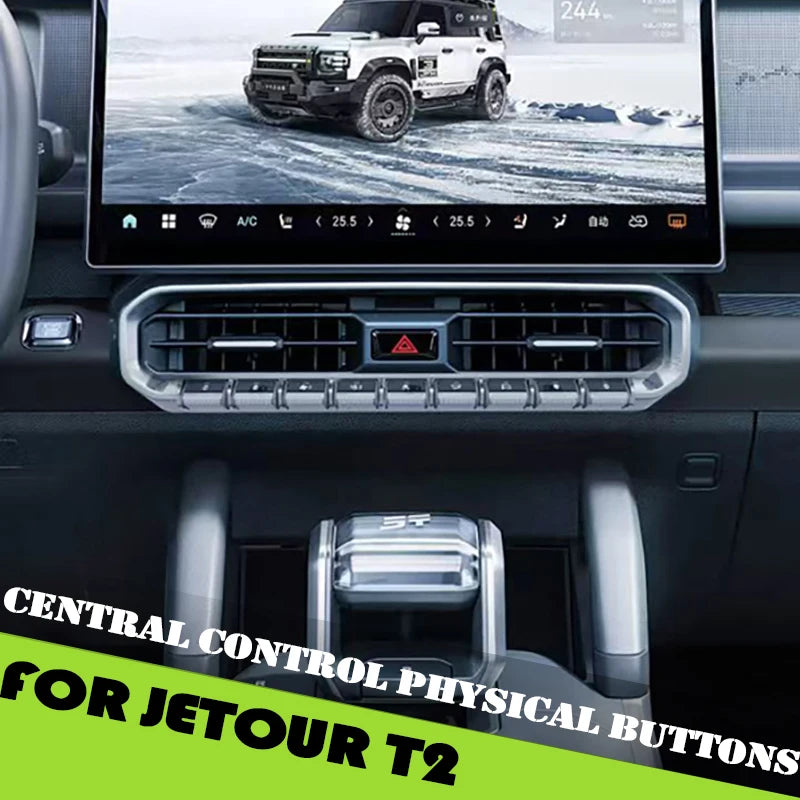 Dynamic Physical Buttons Fit for Jetour Traveler T2 2023