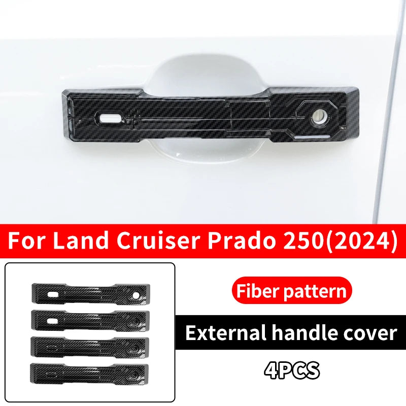 Door Handle Decoration Cover For Toyota Land Cruiser 250 2024 2025 Prado LC250