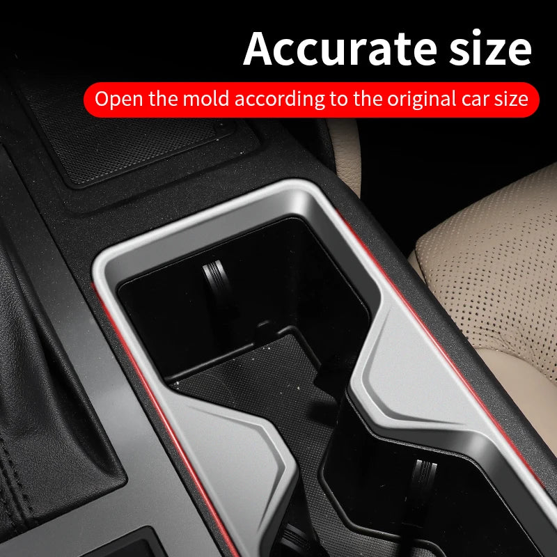 Center Console Water cup Decoration Cover For Toyota Land Cruiser 250 2024 1958 Prado LC250