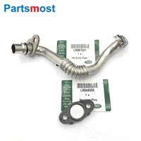 Thumbnail for 3.0 V6 Modified Turbo Oil Return Pipe LR087351 or Blanking Plug LR044555 for Range Rover RR Sport Velar Discovery 4 Jaguar XF XJ