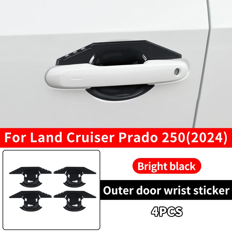 Door Handle Decoration Cover For Toyota Land Cruiser 250 2024 2025 Prado LC250