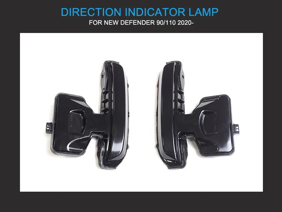 Side Mirror Dynamic Indicating Turning Lamps for Land Rover Defender 90 & 110 (2020-2024)