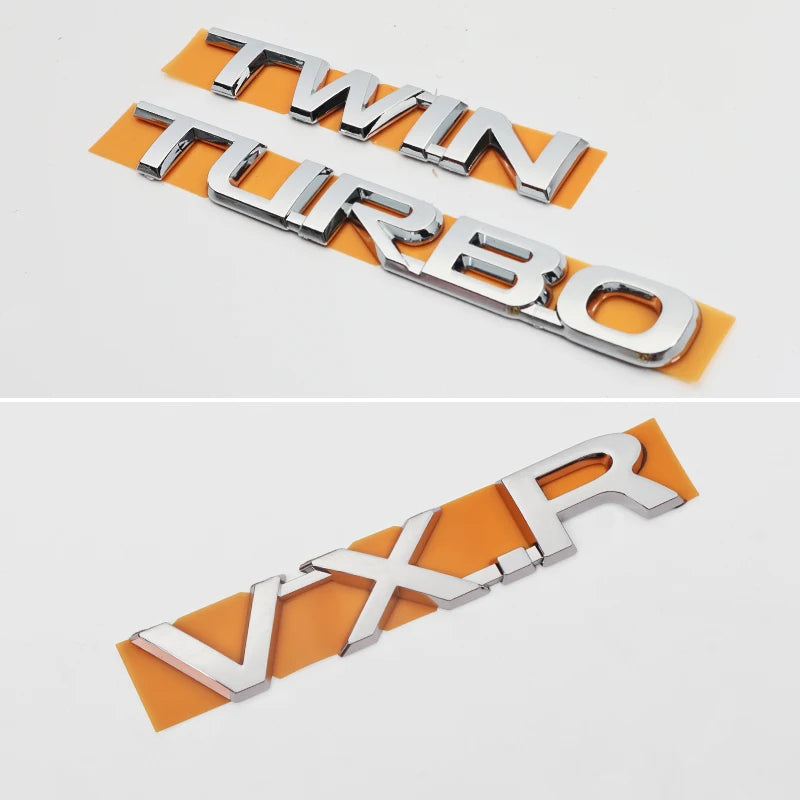 Twin turbo lettering StickerFor Toyota Land Cruiser 300 2021 2024