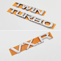 Thumbnail for Twin turbo lettering StickerFor Toyota Land Cruiser 300 2021 2024