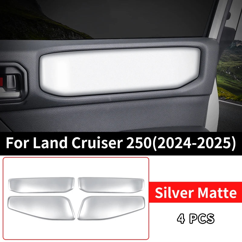 Door Card inserts For Toyota Land Cruiser 250 2024 2025 Prado LC250