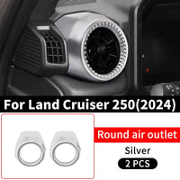 Thumbnail for Left and Right Air Conditioning Vent Decoration Cover For 2024 Toyota Land Cruiser 250 1958 Prado LC250