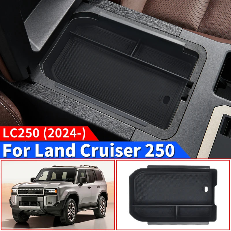 Armrest box compartment For 2024 Toyota Land Cruiser 250 Prado Lc250