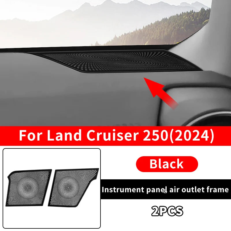 Dashboard speaker cover For Toyota Land Cruiser 250 2024