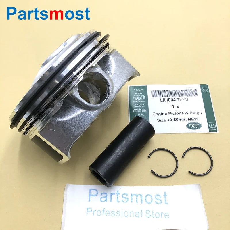8X NEW MODEL 5.0T PETROL 508PS AJ133 SVR SC PISTONS & RINGS FOR LR100470 LAND ROVER LR4 RANGE ROVER SPORT JAGUAR XJ XF XK F-TYPE