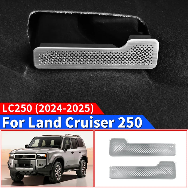 Seat Bottom Air Vent Dust Cover For Toyota Land Cruiser 250 2024 2025 Prado LC250