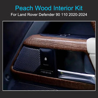 Thumbnail for Peach / Walnut Wood Interior Kit for Land Rover Defender 90 110 2020-2024