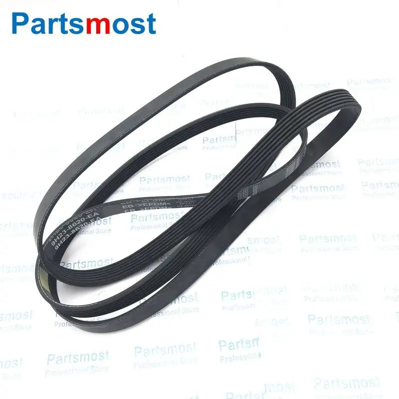 5.0 OHC SGDI SC V8 PETROL ENGINE PRIMARY SERPENTINE V-RIBBED DRIVE BELT FOR LAND ROVER RANGE ROVER SPORT L320 2010-2013 LR012625
