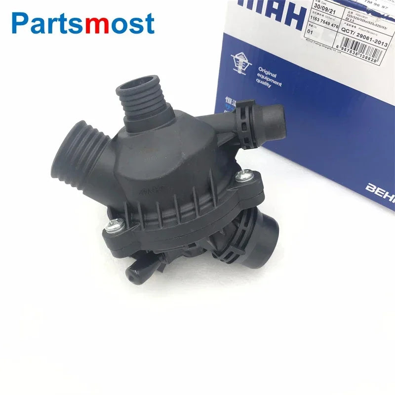 For BMW E60 E82 83 85 88 E90 91 92 X3 Z4 Coolant Thermostat & Housing 128i 135i 323i 325xi 328i 256201 TM1497 TM9697 11537549476