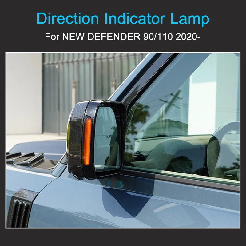 Side Mirror Dynamic Indicating Turning Lamps for Land Rover Defender 90 & 110 (2020-2024)