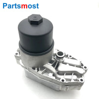 Thumbnail for 3.0 V6 DIESEL OIL COOLER WITH O'RING GASKETS FOR LAND ROVER DISCOVERY 4 RANGE ROVER RR SPORT OIL RADIATOR BASE LR013149 LR040738
