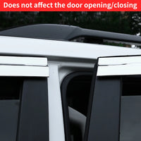 Thumbnail for Full Chrome  Car Side Window Deflector For Toyota Land Cruiser 300 Lc300 2021 2022 2023 2024