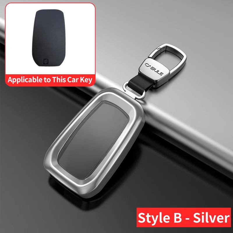 Fully Enclosed Protection Metal Key Shell For Toyota Land Cruiser LC300