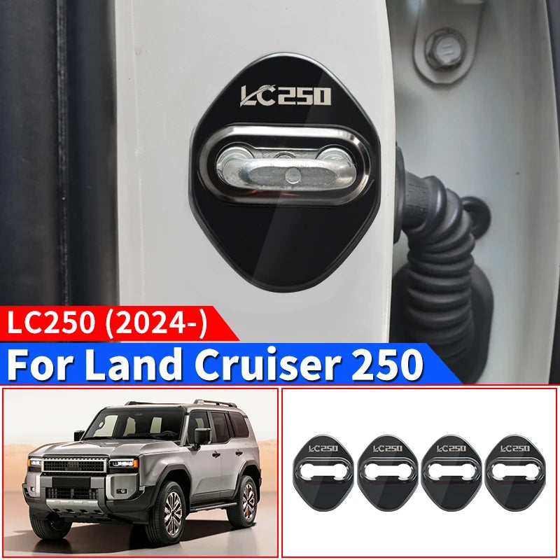 Door Lock Bracket Protective Cover For Toyota Land Cruiser 250 2024 1958 Prado LC250