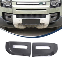 Thumbnail for Real carbon fiber Front Bumper Grille Covers For Land Rover Defender 90 110 130 2020+