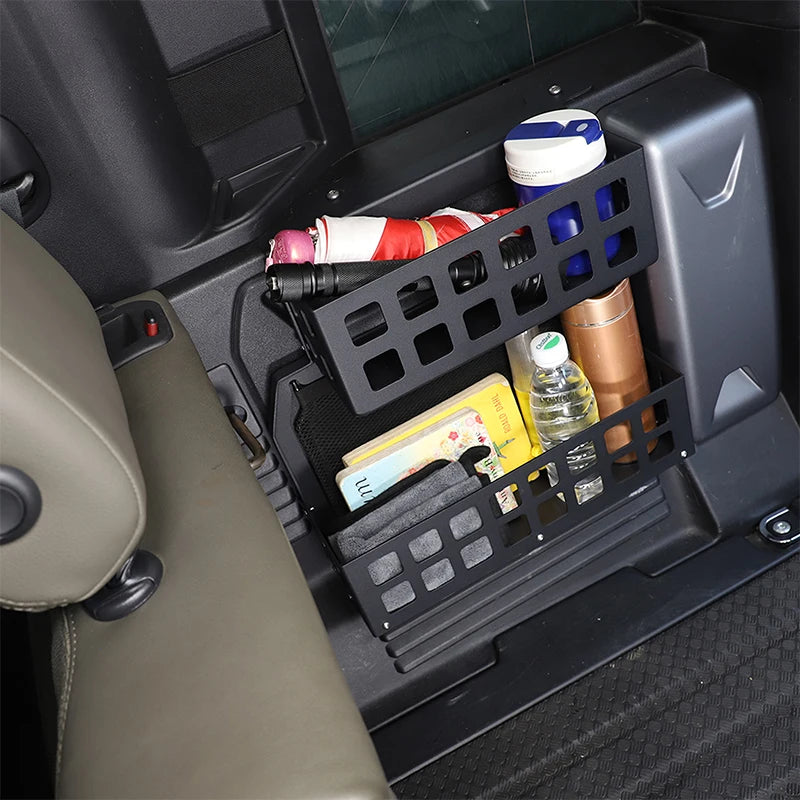 Aluminum alloy Trunk Right Storage Basket Multifunctional Storage Basket For Land Rover Defender 110 2020-2024
