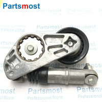 Thumbnail for Aux Belt Tensioner For Land Rover Freelander LR2 Range Rover Evoque V-Ribbed Drive Belt Tensioner With Roller LR028880 LR034128