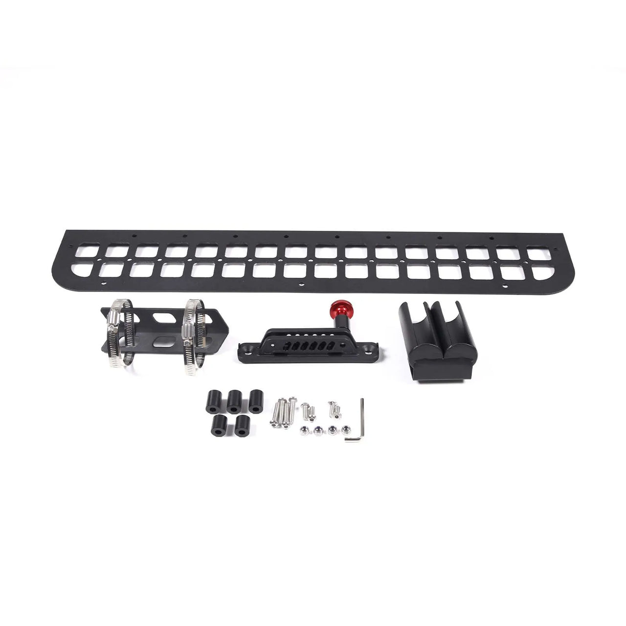 Aluminum Alloy Black Car Tailgate Tool Fixing Bracket Panel Cover For Land Rover Defender 90 110 130 20-24
