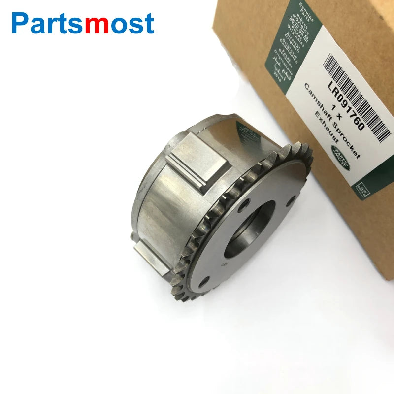 Intake / Exhaust Camshaft Sprocket Actuator for 2.0L Turbo Petrol New Discovery Range Rover Sport Velar Evoque LR091759 LR091760