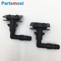 Thumbnail for HEADLAMP WASHER JET SET FOR LAND ROVER FREELANDER LR2 DISCOVERY LR3 LR4 RANGE ROVER RR SPORT BUMPER LIGHT WATER JET SPRAYER CAPS
