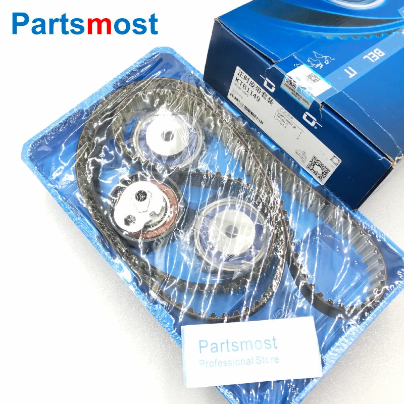 3.0 Diesel Double Turbo Timing Belt Suit With Idler Pulley 1311306 for Discovery LR4 Range Rover RR Sport Velar KTB1149 LR078913
