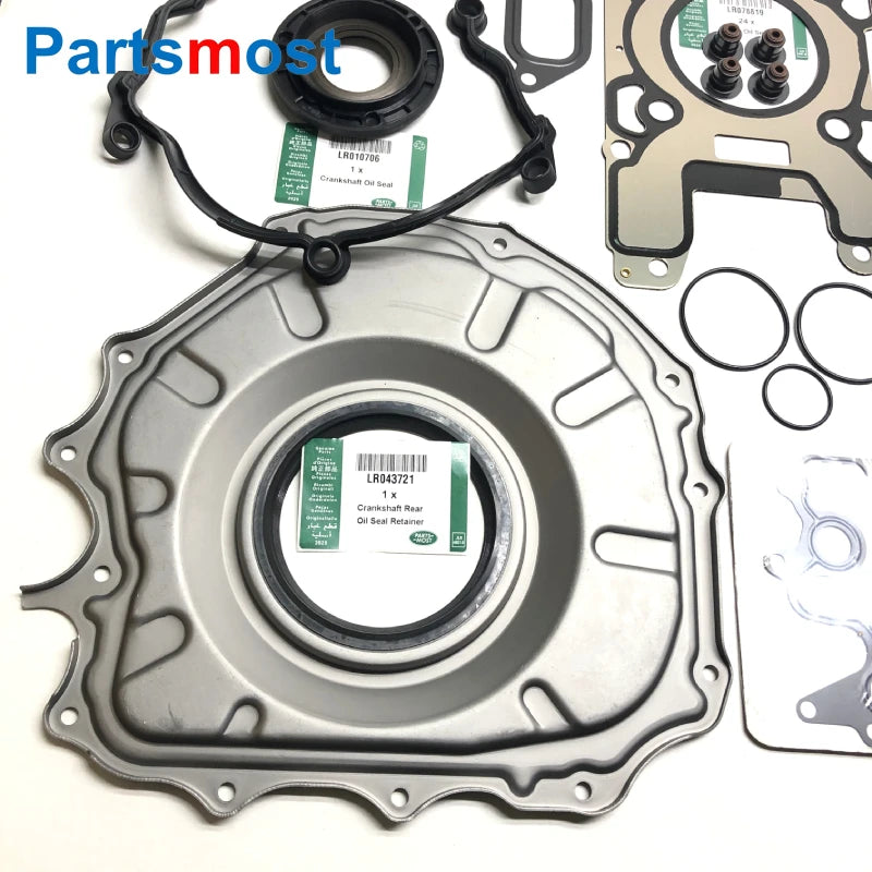 3.0 PETROL ENGINE OVERHAUL GASKET SET FOR RANGE ROVER SPORT DISCOVERY VELAR LR105300 105301 LR041681 41868 41869 043721 LR078819