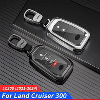 Thumbnail for Fully Enclosed Protection Metal Key Shell For Toyota Land Cruiser LC300