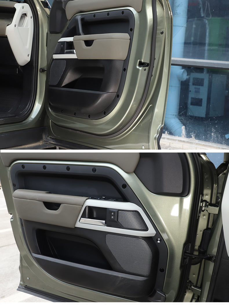 Aluminum Alloy Door Screws Protection Decorative Covers For Land Rover Defender L663 90 110 130 2020-2026