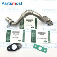 Thumbnail for 3.0 V6 Modified Turbo Oil Return Pipe LR087351 or Blanking Plug LR044555 for Range Rover RR Sport Velar Discovery 4 Jaguar XF XJ