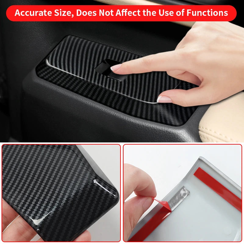 Windows Control Panel Decoration Protective cover For Toyota Land Cruiser 250 2024  Prado