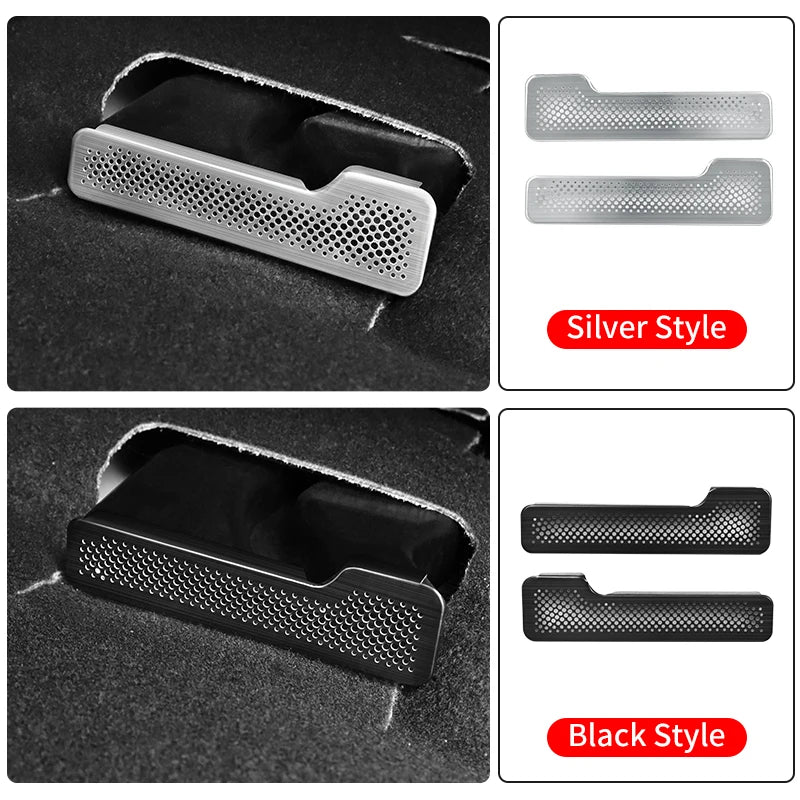 Seat Bottom Air Vent Dust Cover For Toyota Land Cruiser 250 2024 2025 Prado LC250