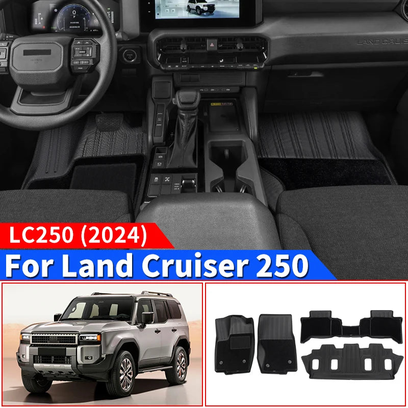 Floor Mats/Trunk Mats For Toyota Land Cruiser 250 2024-2025