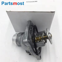 Thumbnail for Aluminium Coolant Thermostat Housing W/ Seal for BMW E39 540i E38 740i 740iL E53 X5 Land Rover Range Rover 11531436386 PEL000060