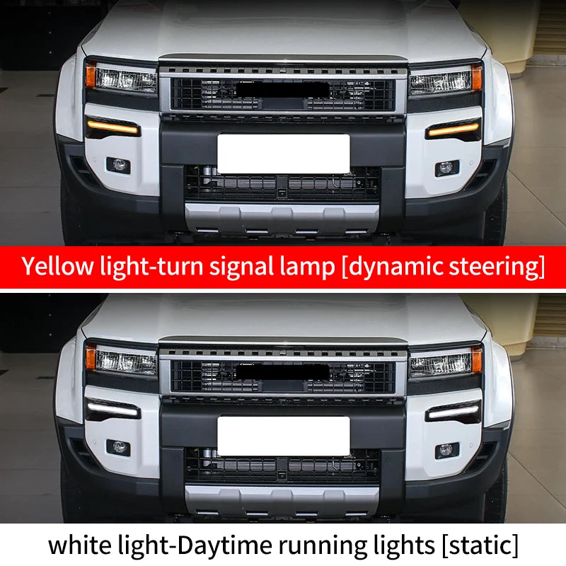 Front Daytime running lamp Turn Signa For Toyota Land Cruiser 250 2024 2025 Prado LC250