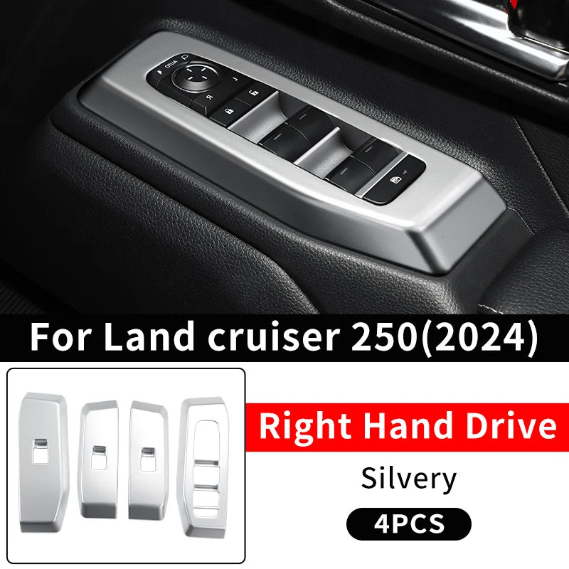 Windows Control Panel Decoration Protective cover For Toyota Land Cruiser 250 2024  Prado