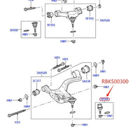 Thumbnail for FRONT SUSPENSION LOWER CONTROL ARM BALL JOINT LH RH FOR LAND ROVER DISCOVERY 3 4 RANGE ROVER SPORT 2005-2013 RBK500300 RBK500040